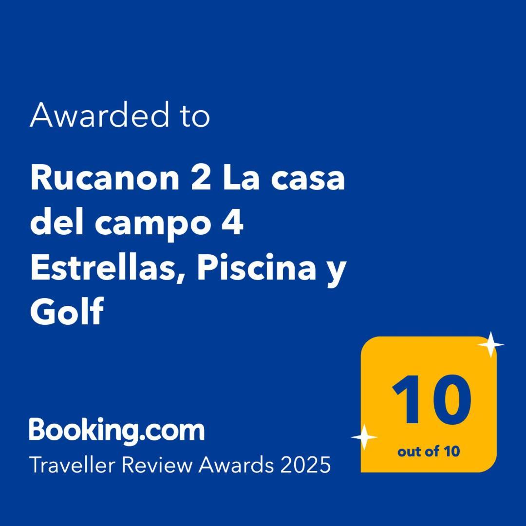 Rucanon 2 La Casa Del Campo 4 Estrellas, Piscina Y Golf Монтанчес Экстерьер фото